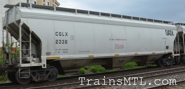 Car/wagon CGLX2338 right side / coté droit